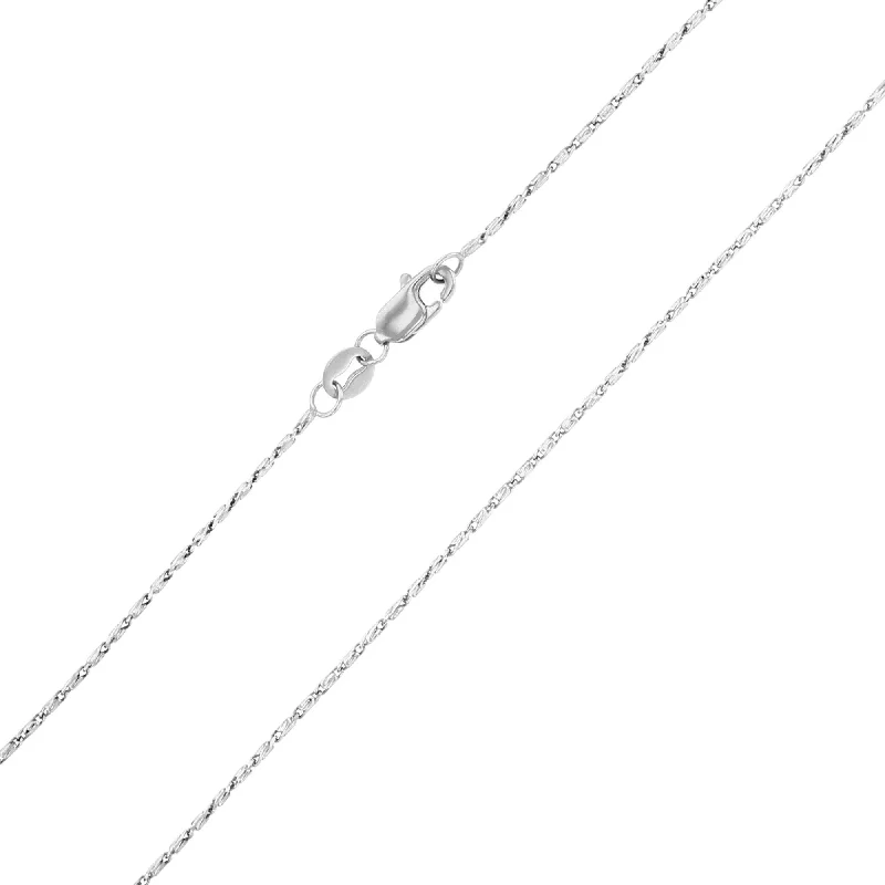 Personalized Diamond Bracelets-Diamond Cut Razo Anklet Bracelet (14K)