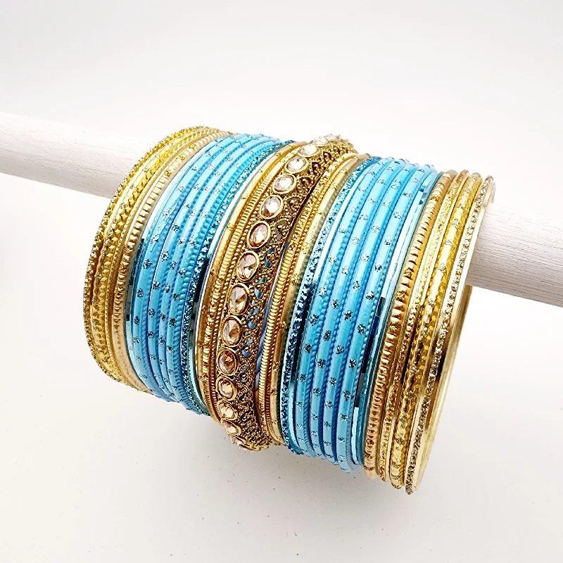 Sparkling Diamond Bangles-Kiara Bangle Set