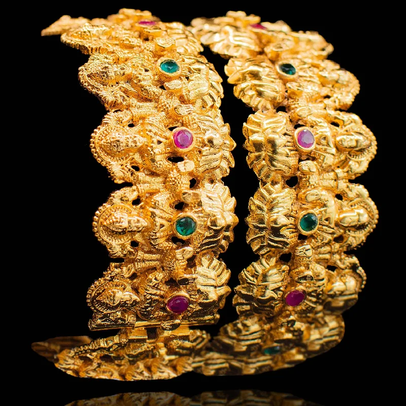 Modern Gold Bangles-Mahiya Bangles