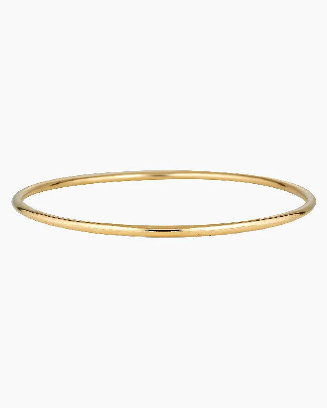 Stylish Men’s Bracelets-GOLD BANGLE BRACELET