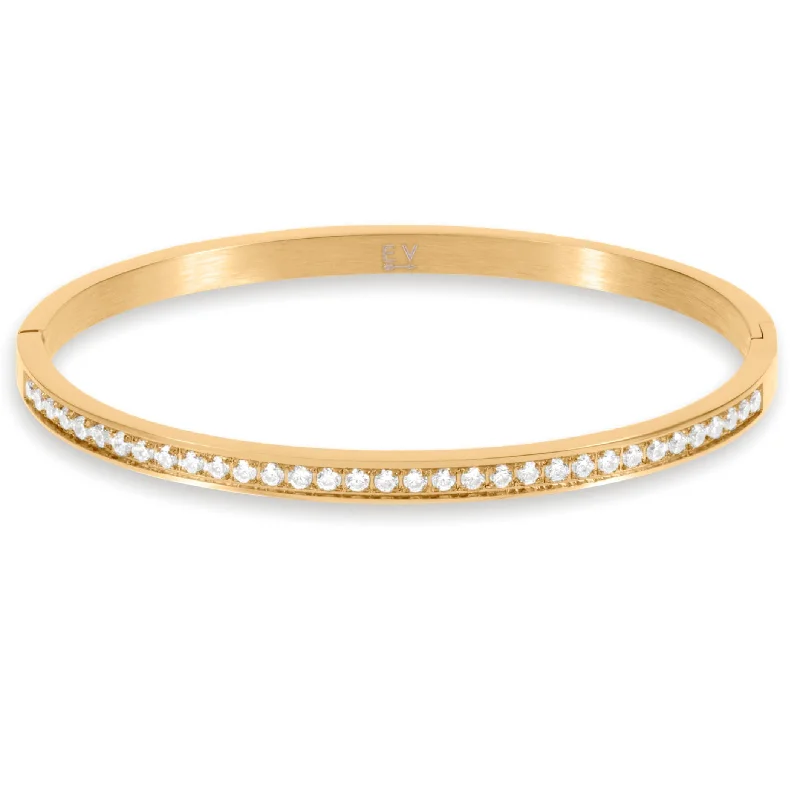 Modern Diamond Bangles-Harper Bangle Bracelet